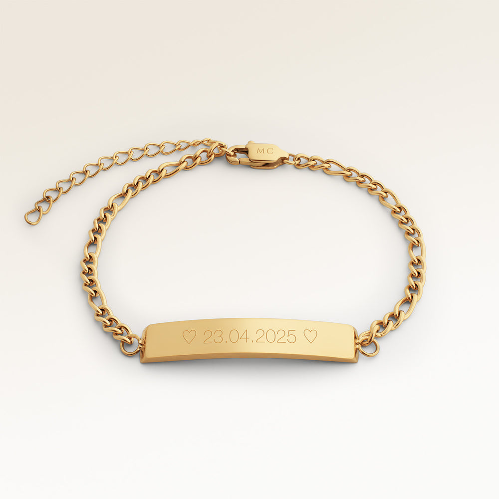 Vänskapsarmband - Bar Armband (Guld)