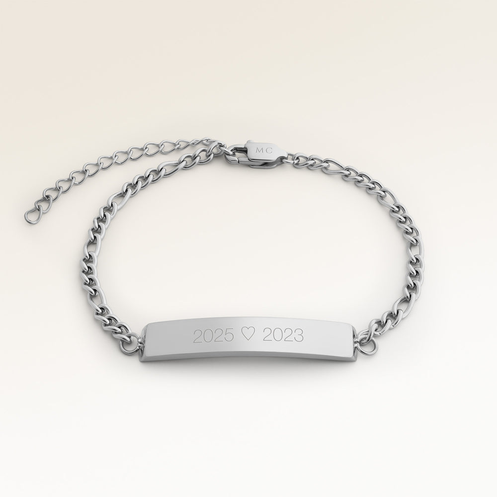 Kärleksarmband - Bar Armband (Silver)