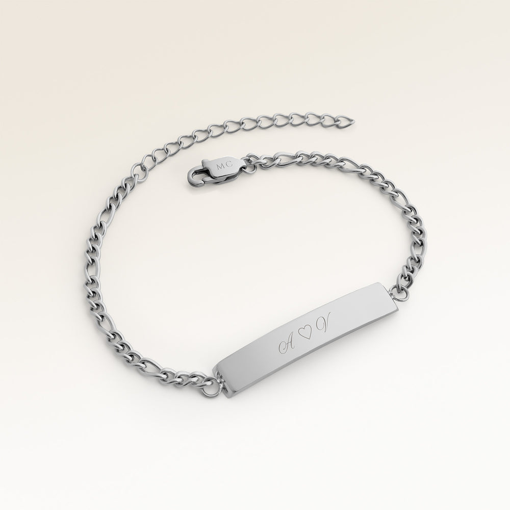 Kärleksarmband - Bar Armband (Silver)