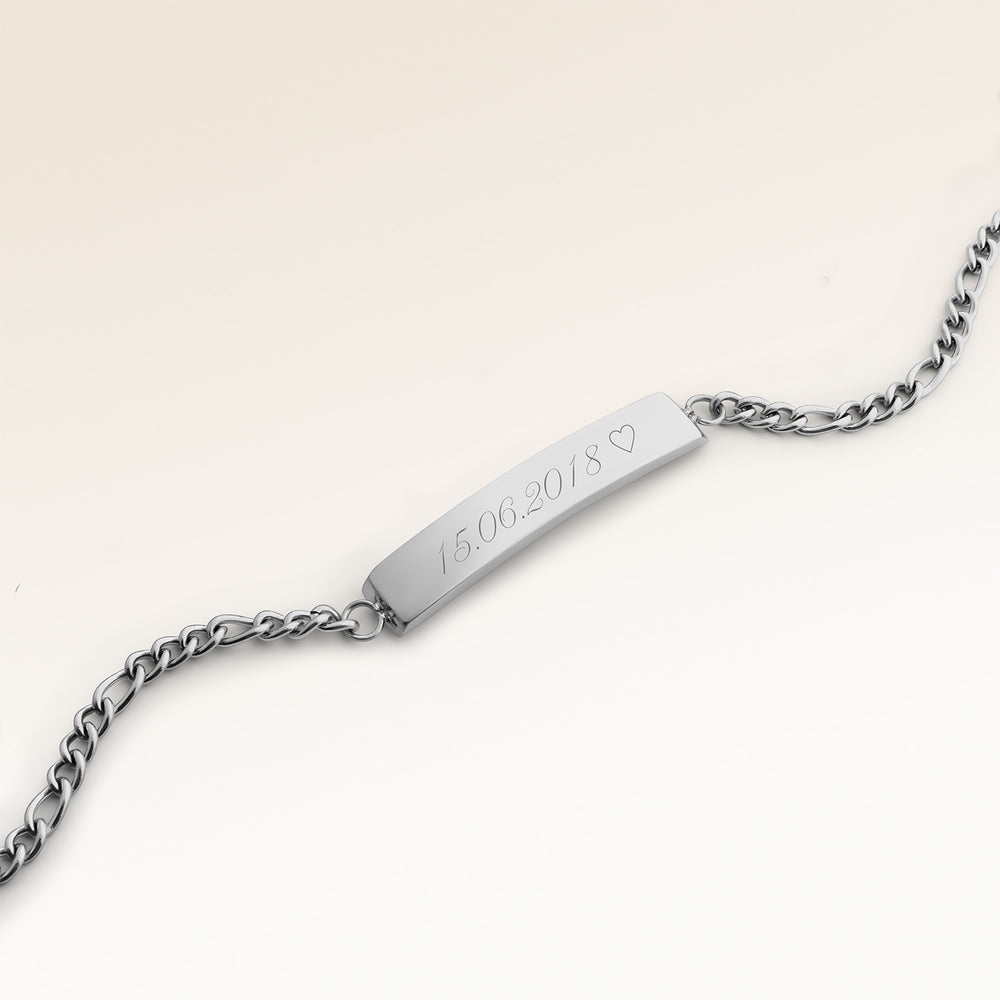 Kärleksarmband - Bar Armband (Silver)