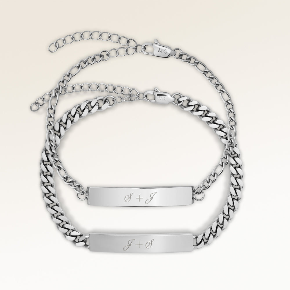 Kärleksarmband - Bar Armband (Silver)