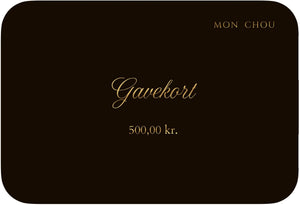 Mon Chou Gavekort Gratis levering - Mon Chou