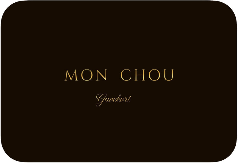 Mon Chou Gavekort Gratis levering - Mon Chou